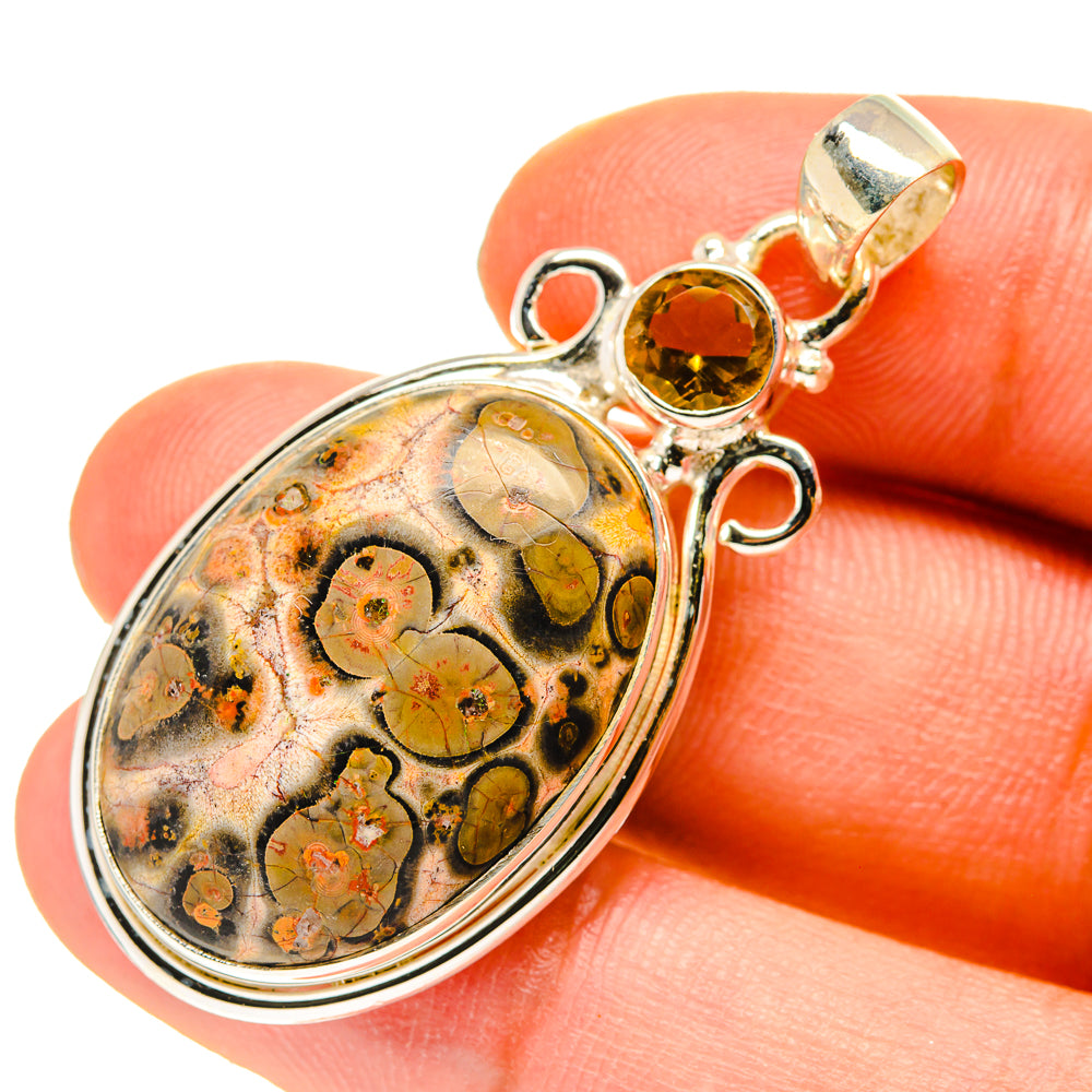 Poppy Jasper Pendants handcrafted by Ana Silver Co - PD760060