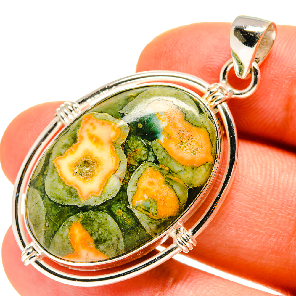 Rainforest Opal Pendants handcrafted by Ana Silver Co - PD760069