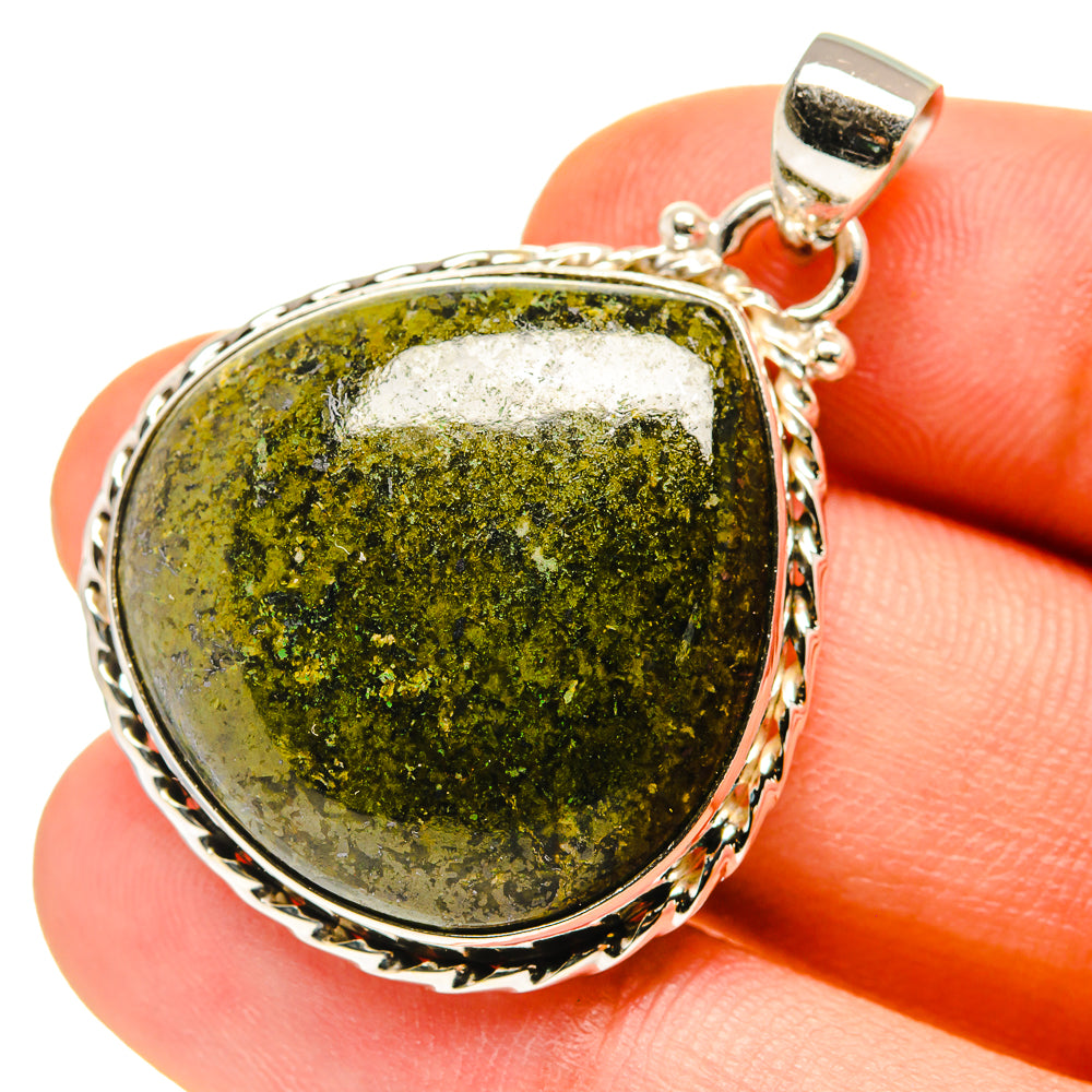 Rainforest Jasper Pendants handcrafted by Ana Silver Co - PD760072