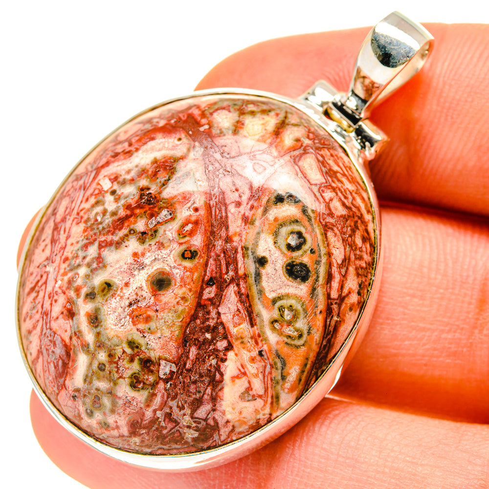 Poppy Jasper Pendants handcrafted by Ana Silver Co - PD760110