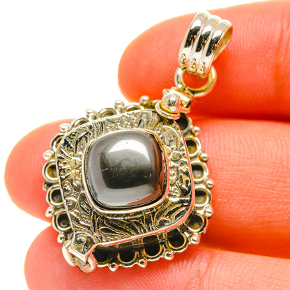 Hematite Pendants handcrafted by Ana Silver Co - PD760112