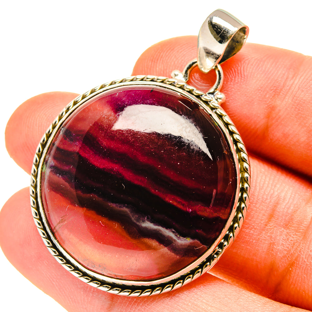 Fluorite Pendants handcrafted by Ana Silver Co - PD760114