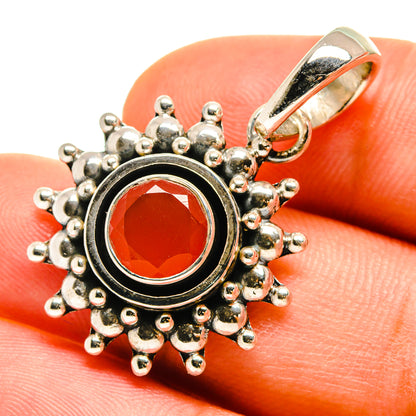 Carnelian Pendants handcrafted by Ana Silver Co - PD760127