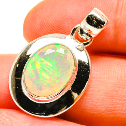 Ethiopian Opal Pendants handcrafted by Ana Silver Co - PD760137
