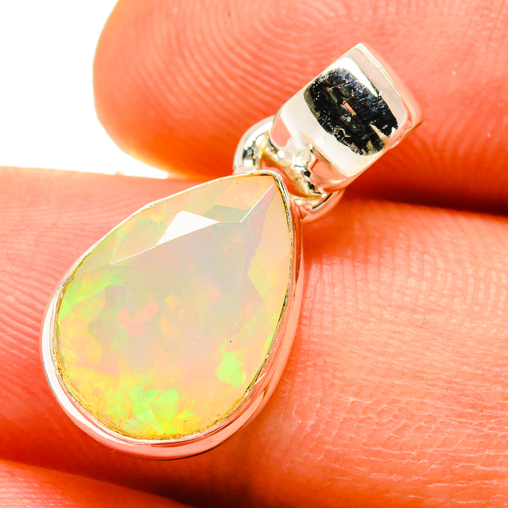 Ethiopian Opal Pendants handcrafted by Ana Silver Co - PD760140