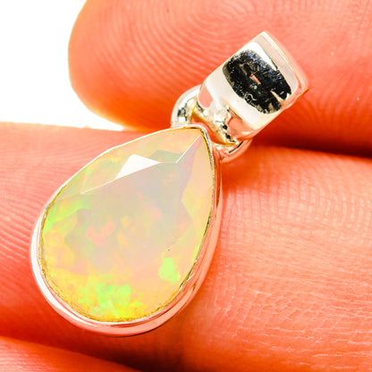 Ethiopian Opal Pendants handcrafted by Ana Silver Co - PD760140