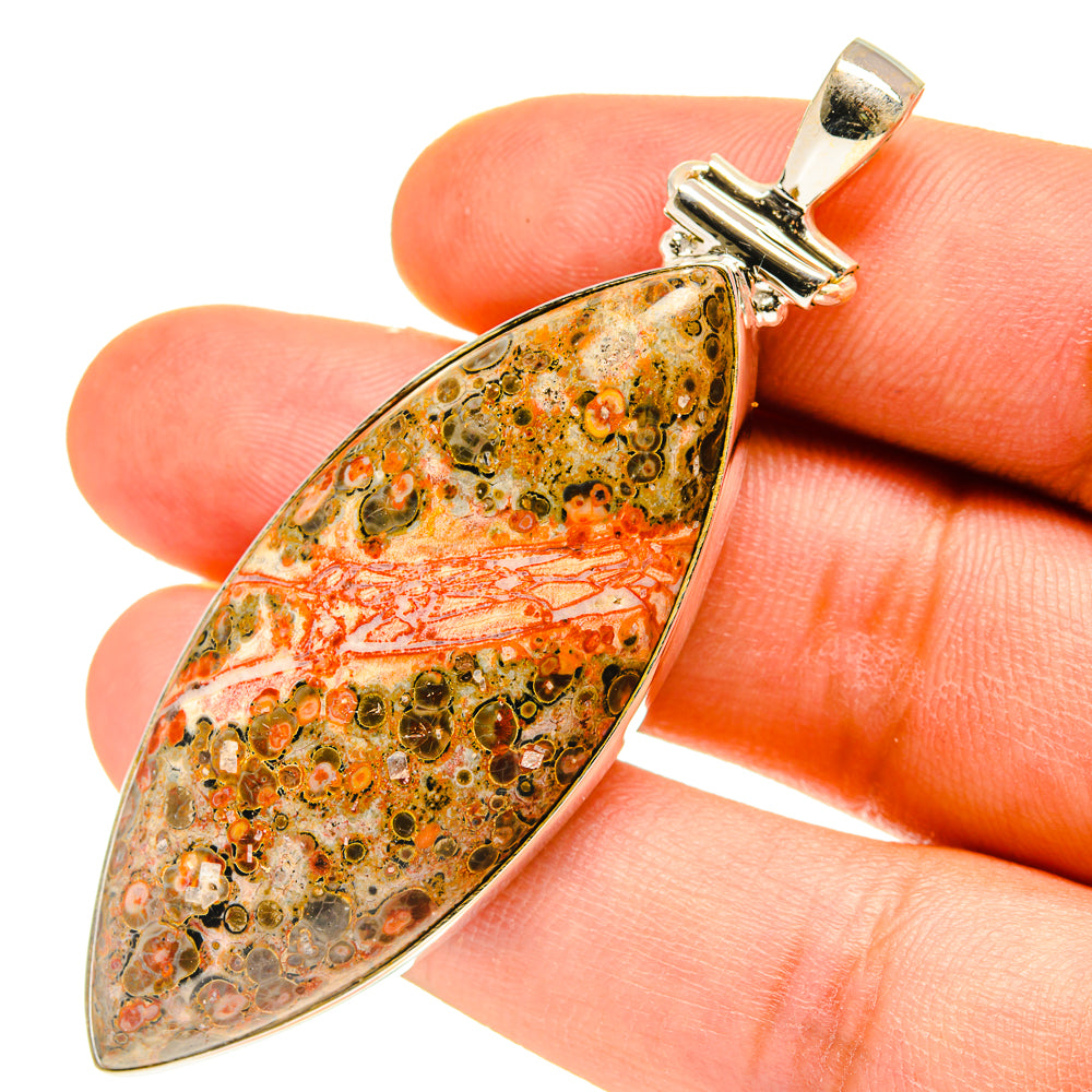 Poppy Jasper Pendants handcrafted by Ana Silver Co - PD760144
