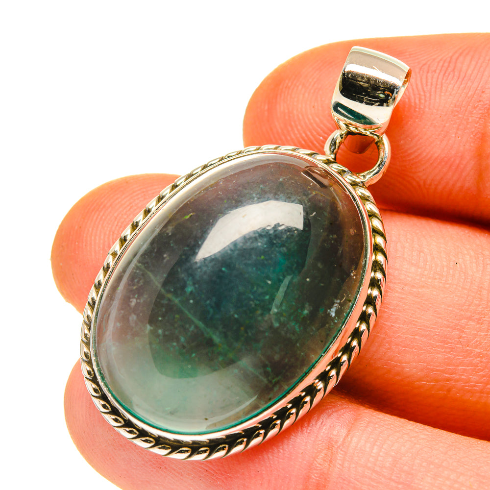 Green Fluorite Pendants handcrafted by Ana Silver Co - PD760172