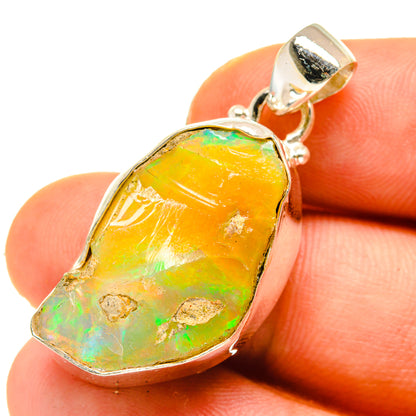 Ethiopian Opal Pendants handcrafted by Ana Silver Co - PD760174