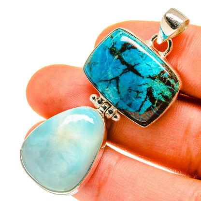 Larimar Pendants handcrafted by Ana Silver Co - PD760178