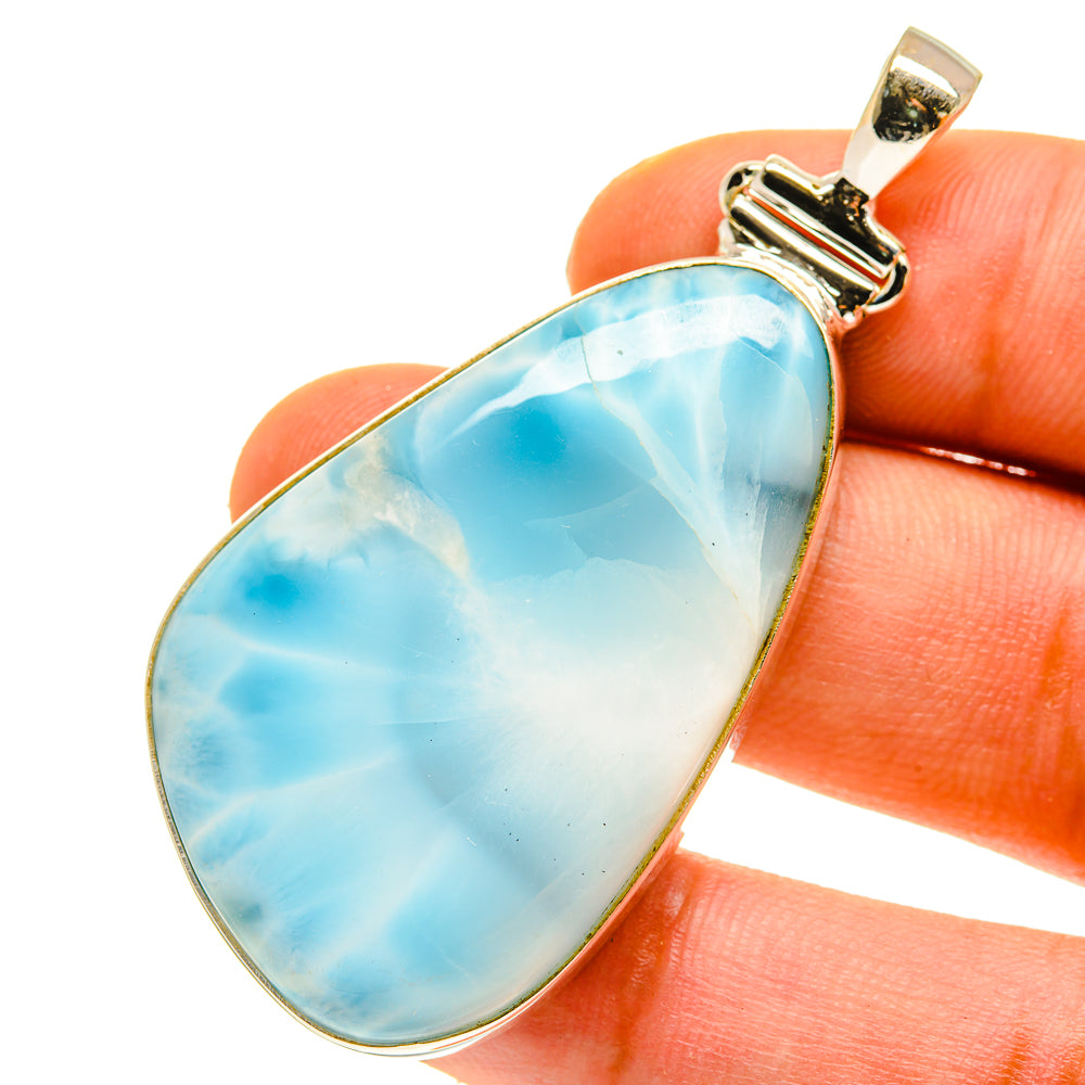 Larimar Pendants handcrafted by Ana Silver Co - PD760180