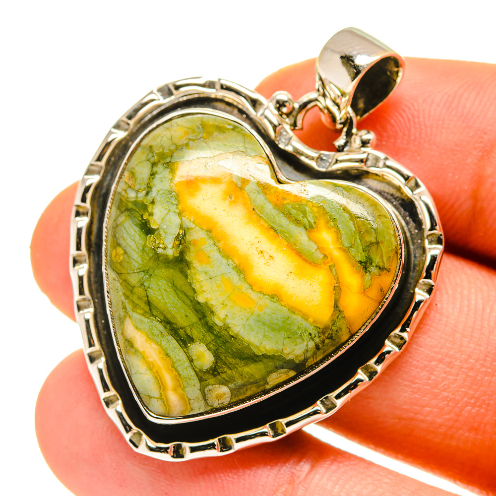 Rainforest Opal Pendants handcrafted by Ana Silver Co - PD760182