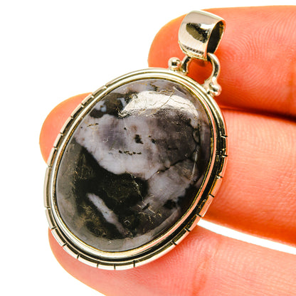Gabbro Stone Pendants handcrafted by Ana Silver Co - PD760187