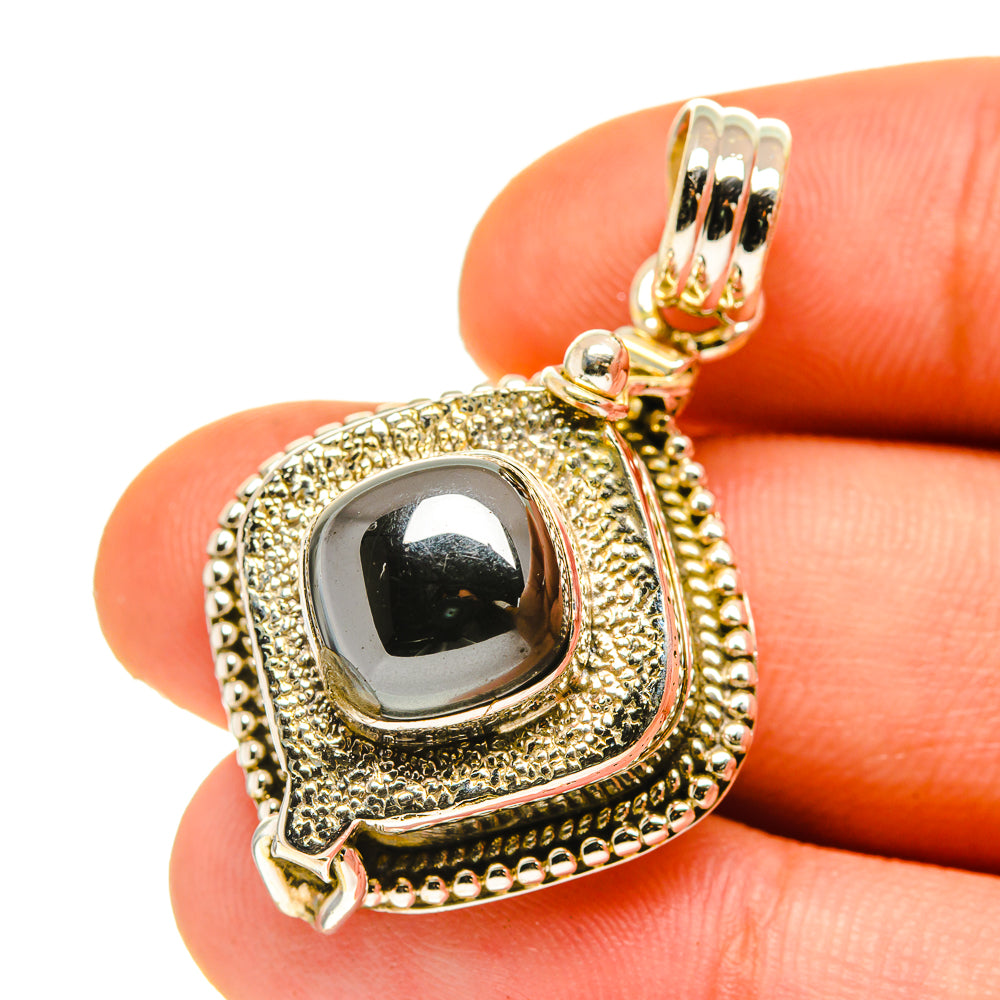Hematite Pendants handcrafted by Ana Silver Co - PD760192