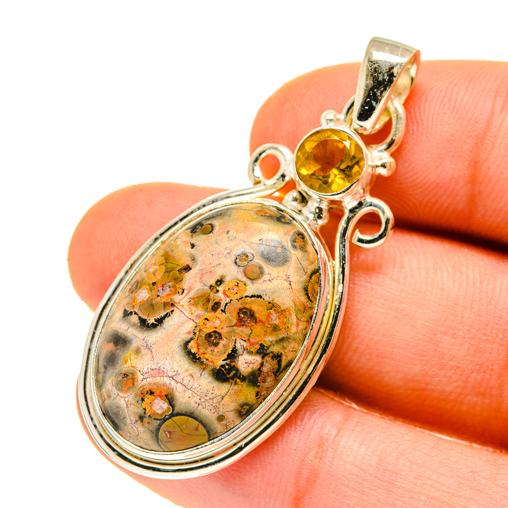Poppy Jasper Pendants handcrafted by Ana Silver Co - PD760193