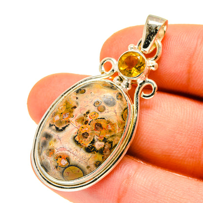 Poppy Jasper Pendants handcrafted by Ana Silver Co - PD760193