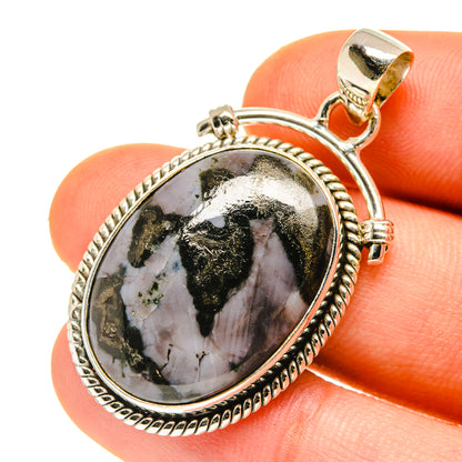Gabbro Stone Pendants handcrafted by Ana Silver Co - PD760195