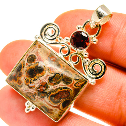 Poppy Jasper Pendants handcrafted by Ana Silver Co - PD760212