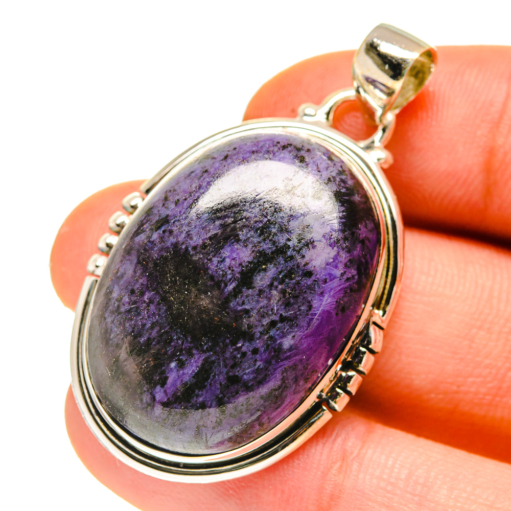 Charoite Pendants handcrafted by Ana Silver Co - PD760223