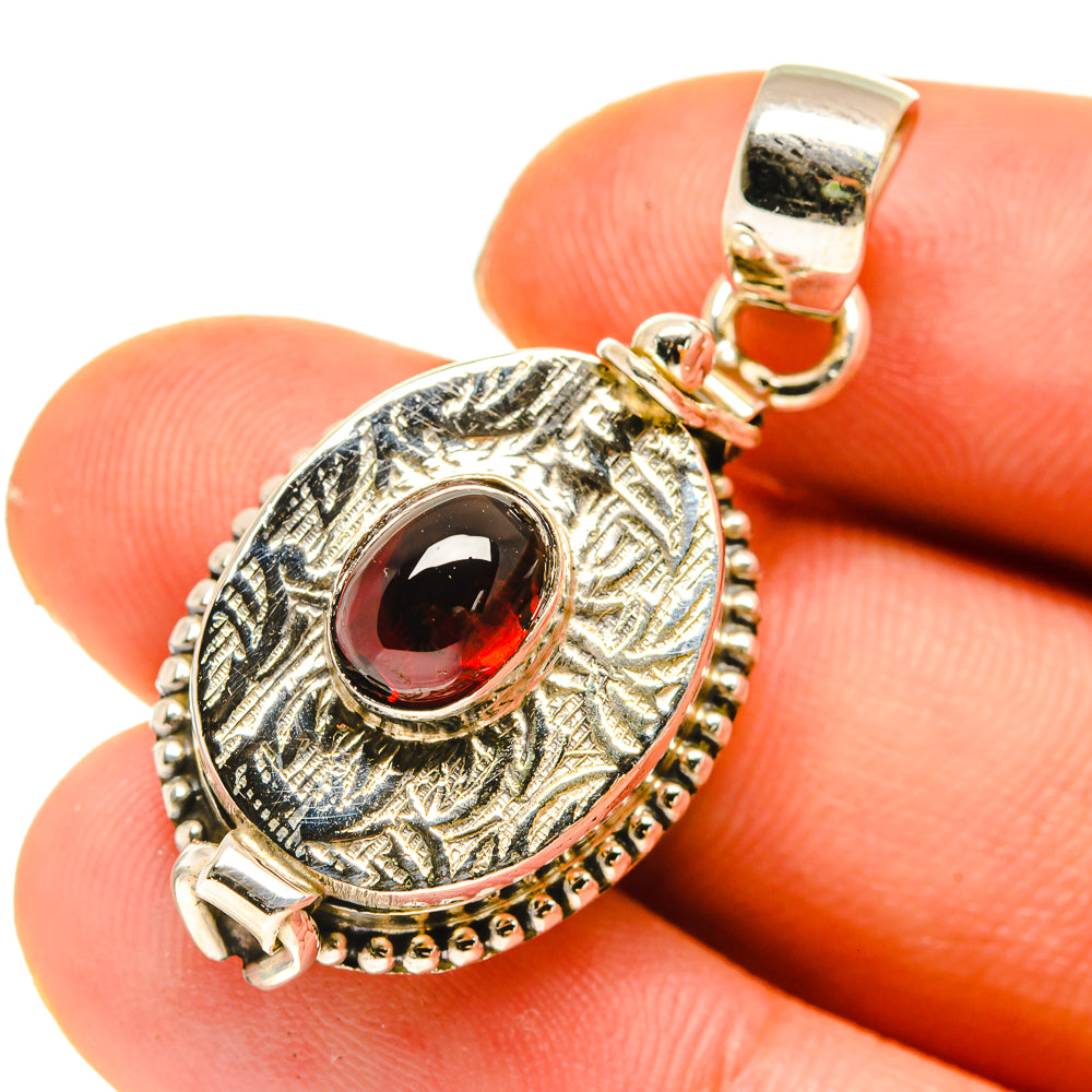 Garnet Pendants handcrafted by Ana Silver Co - PD760225