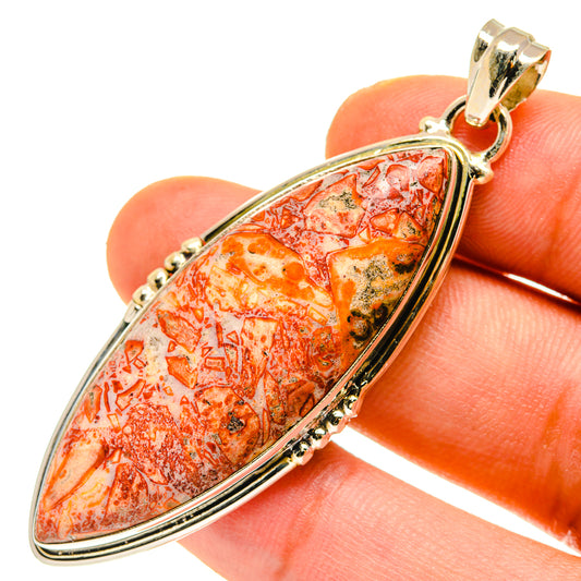 Crazy Lace Agate Pendants handcrafted by Ana Silver Co - PD760237