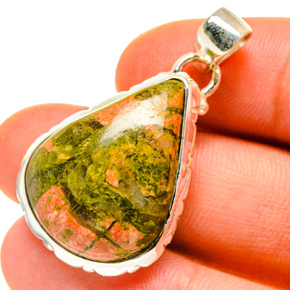 Unakite Pendants handcrafted by Ana Silver Co - PD760239