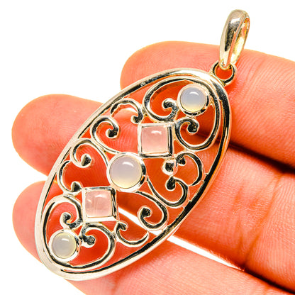 Rainbow Moonstone Pendants handcrafted by Ana Silver Co - PD760243