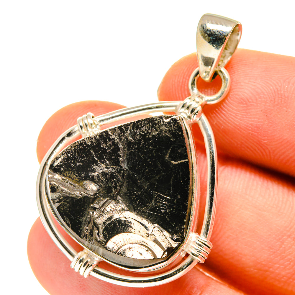 Shungite Pendants handcrafted by Ana Silver Co - PD760259