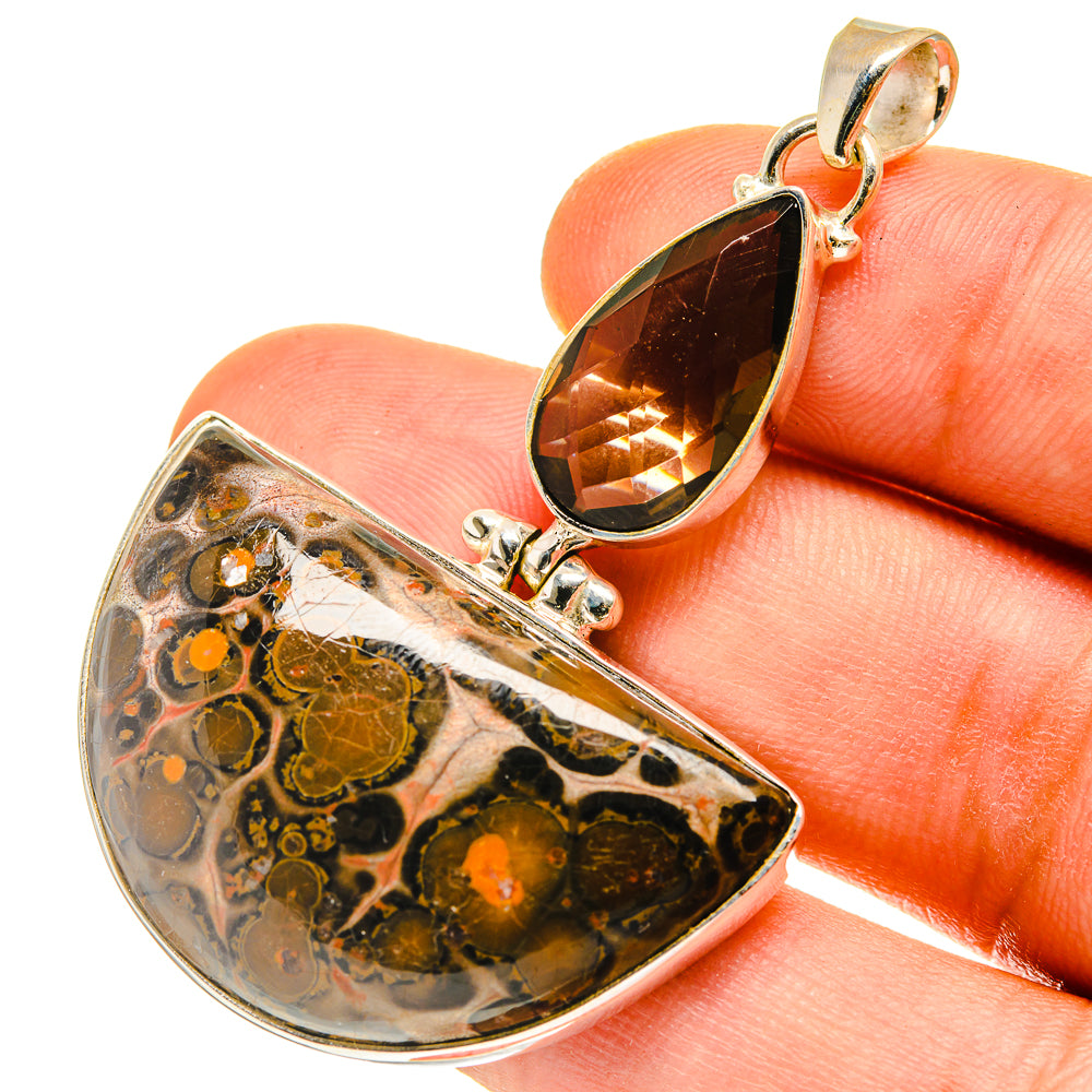 Poppy Jasper Pendants handcrafted by Ana Silver Co - PD760261