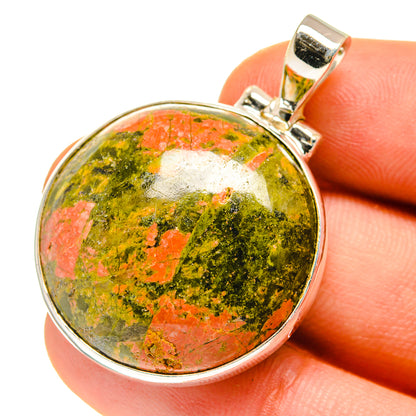 Unakite Pendants handcrafted by Ana Silver Co - PD760265