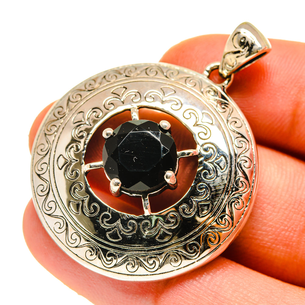 Black Onyx Pendants handcrafted by Ana Silver Co - PD760268