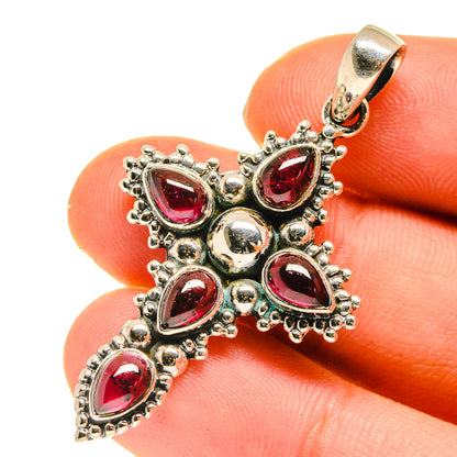 Garnet Pendants handcrafted by Ana Silver Co - PD760269
