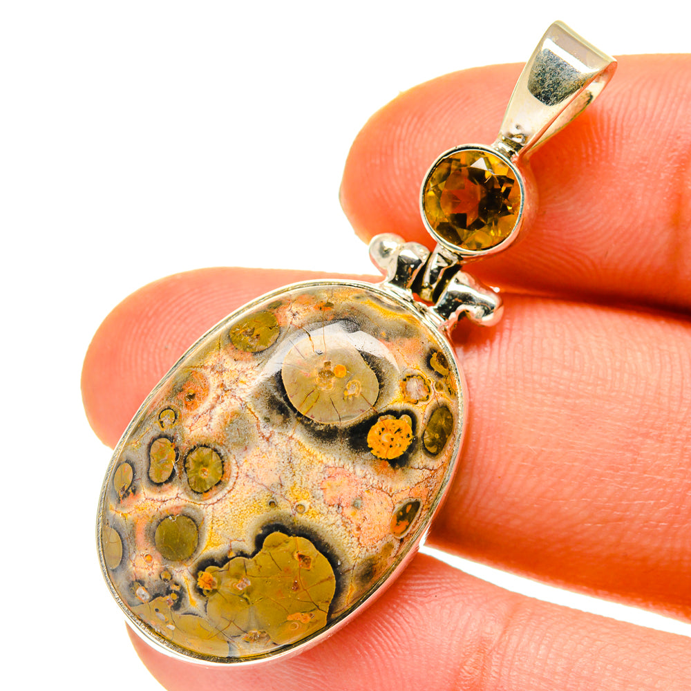 Poppy Jasper Pendants handcrafted by Ana Silver Co - PD760284