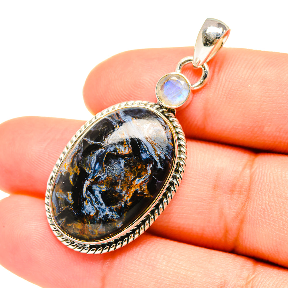 Pietersite Pendants handcrafted by Ana Silver Co - PD7603