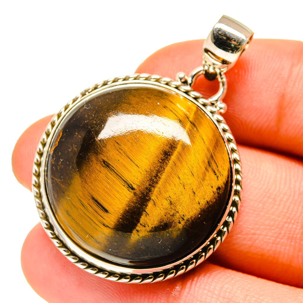 Tiger Eye Pendants handcrafted by Ana Silver Co - PD760306