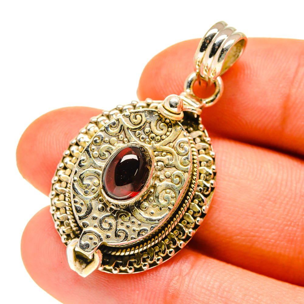 Garnet Pendants handcrafted by Ana Silver Co - PD760313