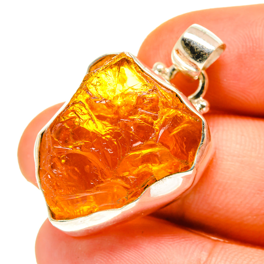 Citrine Pendants handcrafted by Ana Silver Co - PD760320