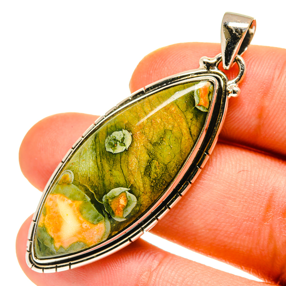 Rainforest Opal Pendants handcrafted by Ana Silver Co - PD760323