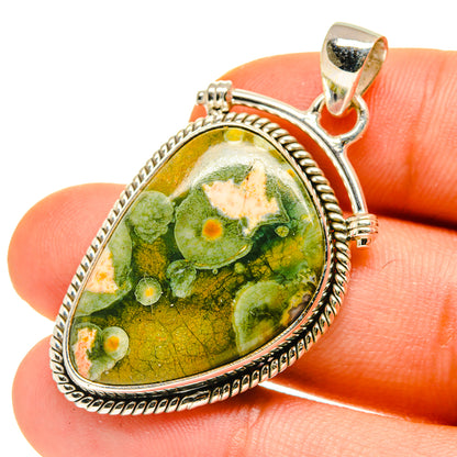 Rainforest Opal Pendants handcrafted by Ana Silver Co - PD760327