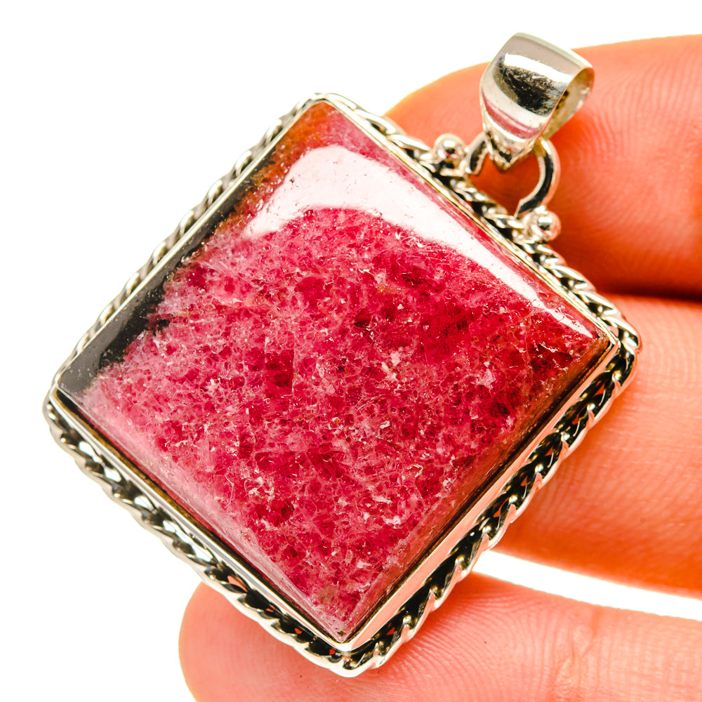 Rhodonite Pendants handcrafted by Ana Silver Co - PD760340