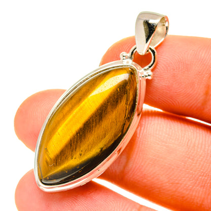 Tiger Eye Pendants handcrafted by Ana Silver Co - PD760341