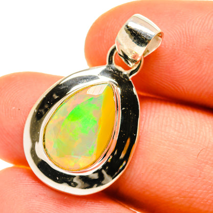 Ethiopian Opal Pendants handcrafted by Ana Silver Co - PD760357