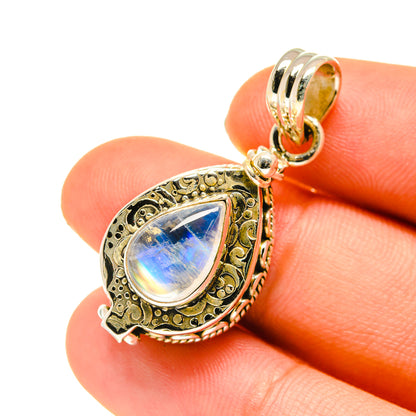 Rainbow Moonstone Pendants handcrafted by Ana Silver Co - PD760375