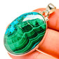 Malachite In Chrysocolla Pendants handcrafted by Ana Silver Co - PD760385