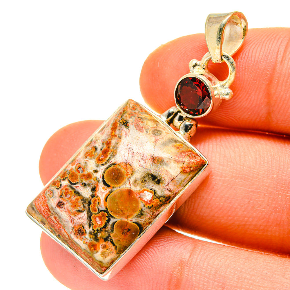 Poppy Jasper Pendants handcrafted by Ana Silver Co - PD760387