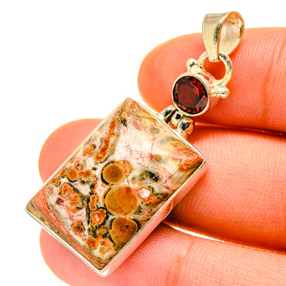 Poppy Jasper Pendants handcrafted by Ana Silver Co - PD760387