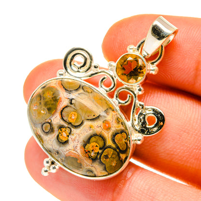 Poppy Jasper Pendants handcrafted by Ana Silver Co - PD760390