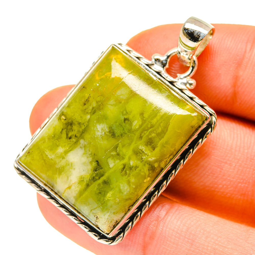 Rainforest Opal Pendants handcrafted by Ana Silver Co - PD760397