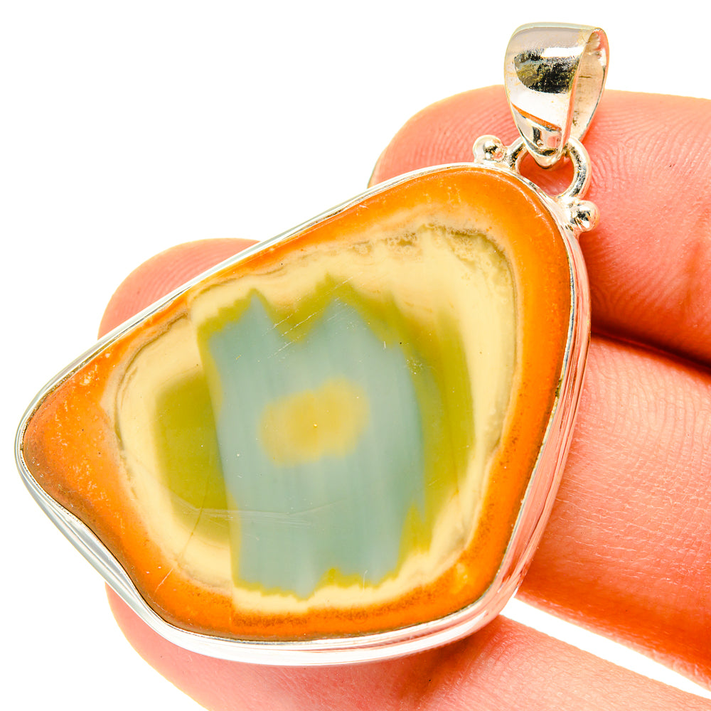 Willow Creek Jasper Pendants handcrafted by Ana Silver Co - PD760409