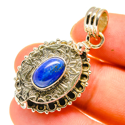 Lapis Lazuli Pendants handcrafted by Ana Silver Co - PD760427